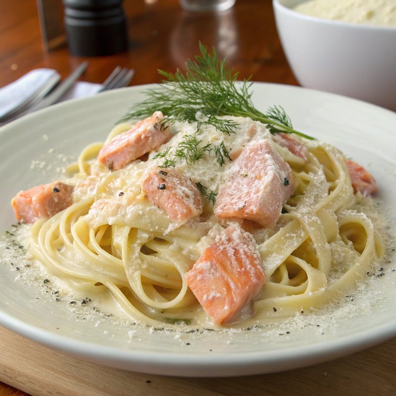 Creamy Salmon Pasta
