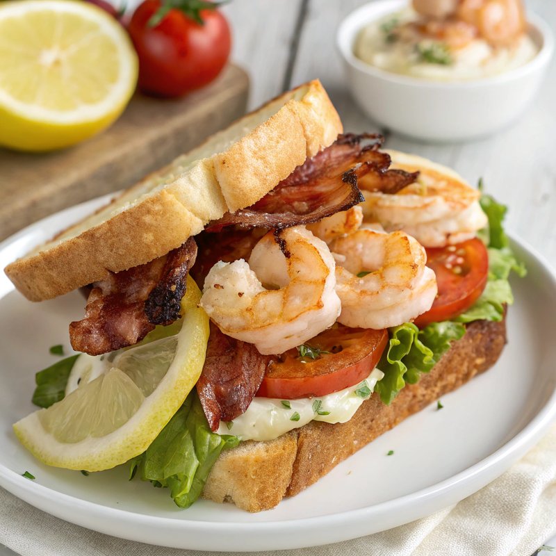 Shrimp BLT Sandwich