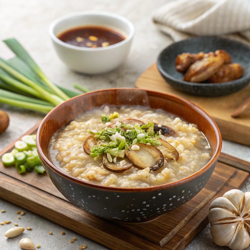 Jeonbok Juk (Korean Abalone Porridge)