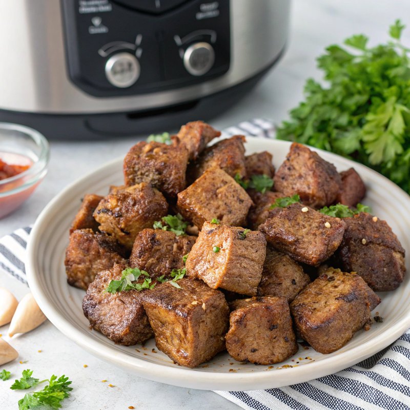 Air Fryer Sumptuous Steak Bites