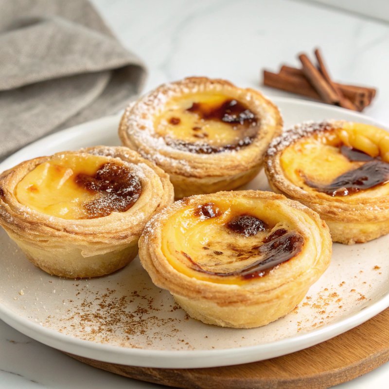 Pasteis de Nata (Portuguese Custard Tarts)