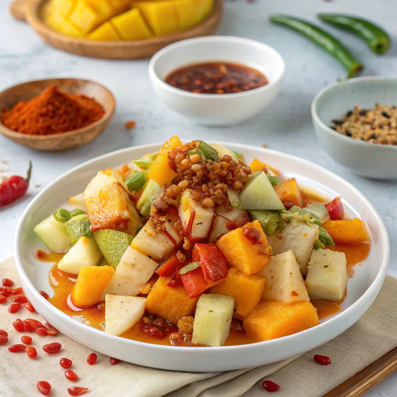 Balinese Fruit Salad with Tamarind (Rujak)