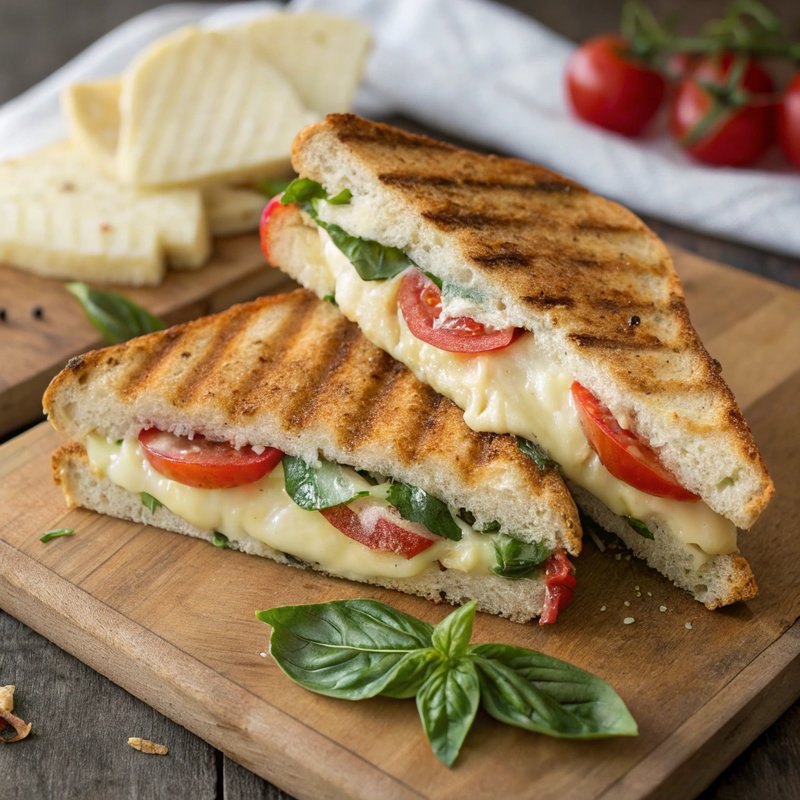 Havarti and Tomato Panini