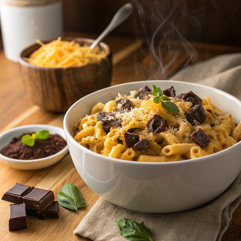 Decadent Chocolate Mac and Cheese