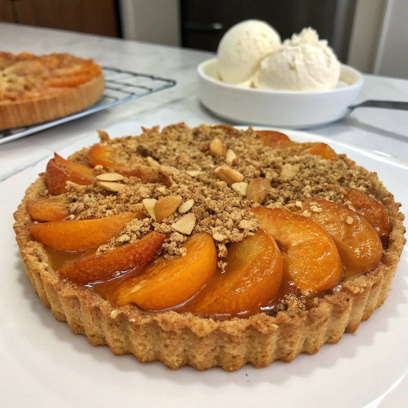 Apricot Crisp Tart