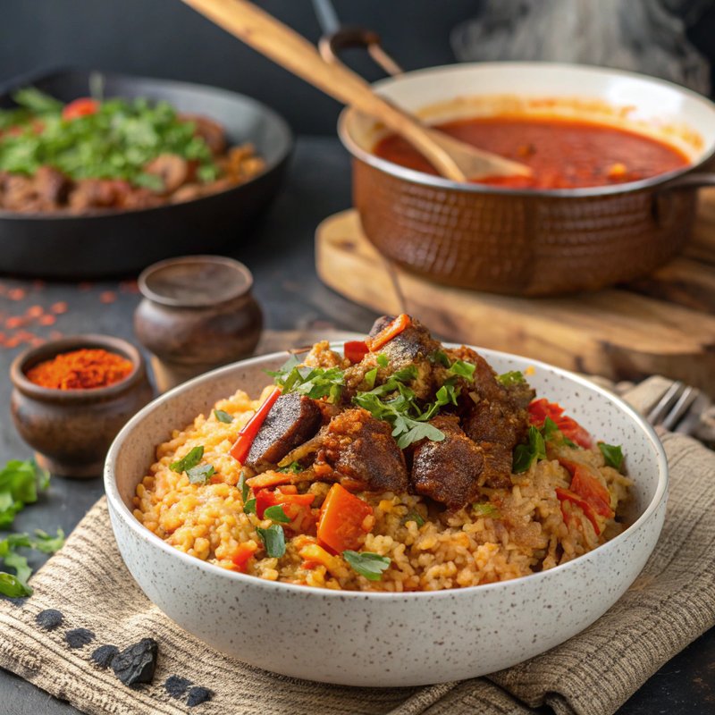 Authentic Nigerian Ofada Rice