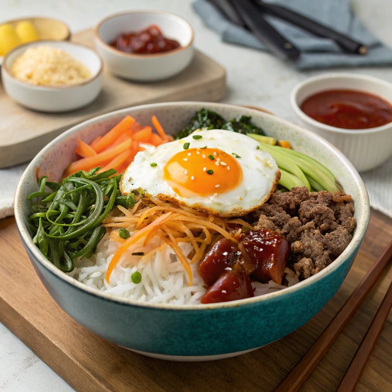 Authentic Korean Bibimbap
