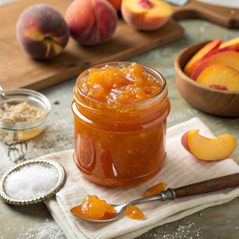 Homemade Peach Jam