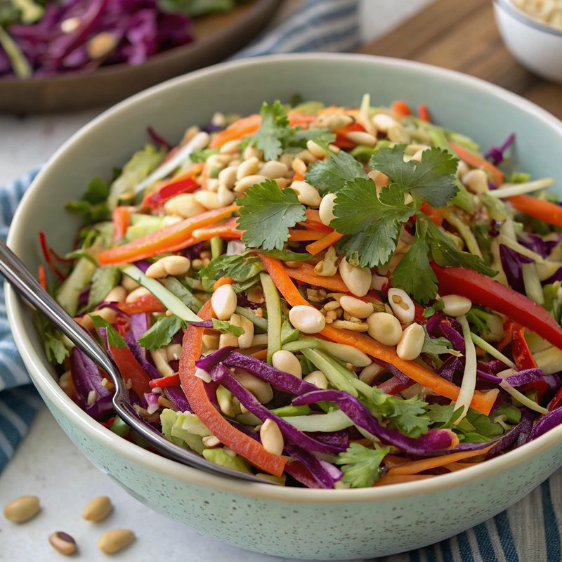 Tangy Asian Coleslaw