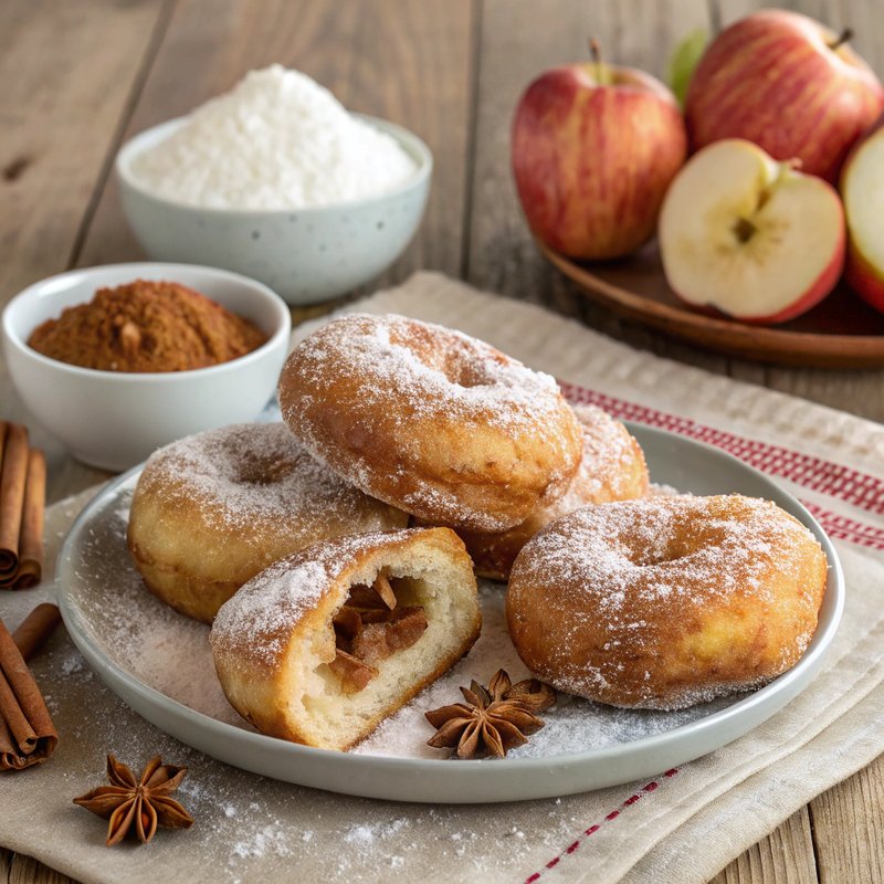 Traditional Dutch Apple Fritters