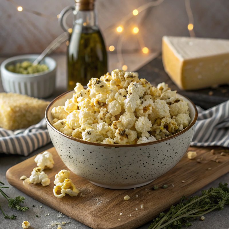 Truffle Parmesan Popcorn