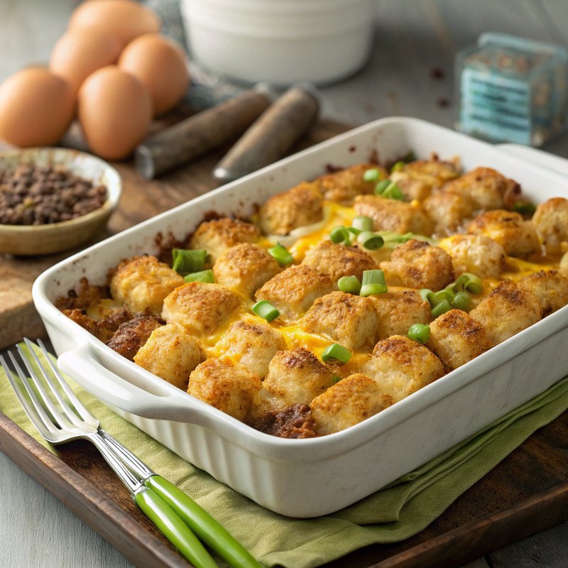 Ultimate Tater Tot Breakfast Casserole
