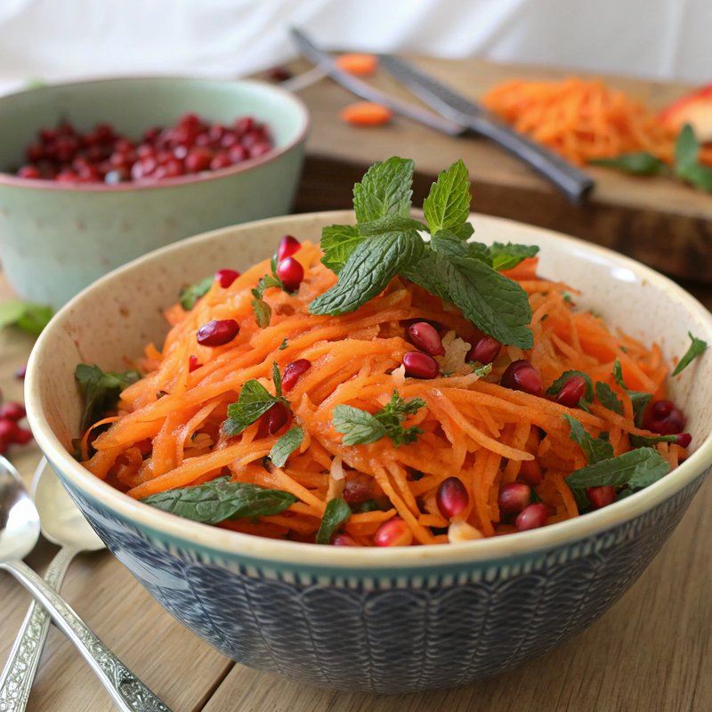 Carrot and Pomegranate Salad
