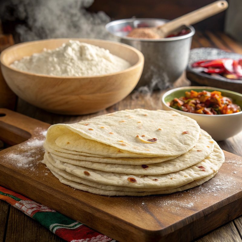 Homemade Flour Tortillas
