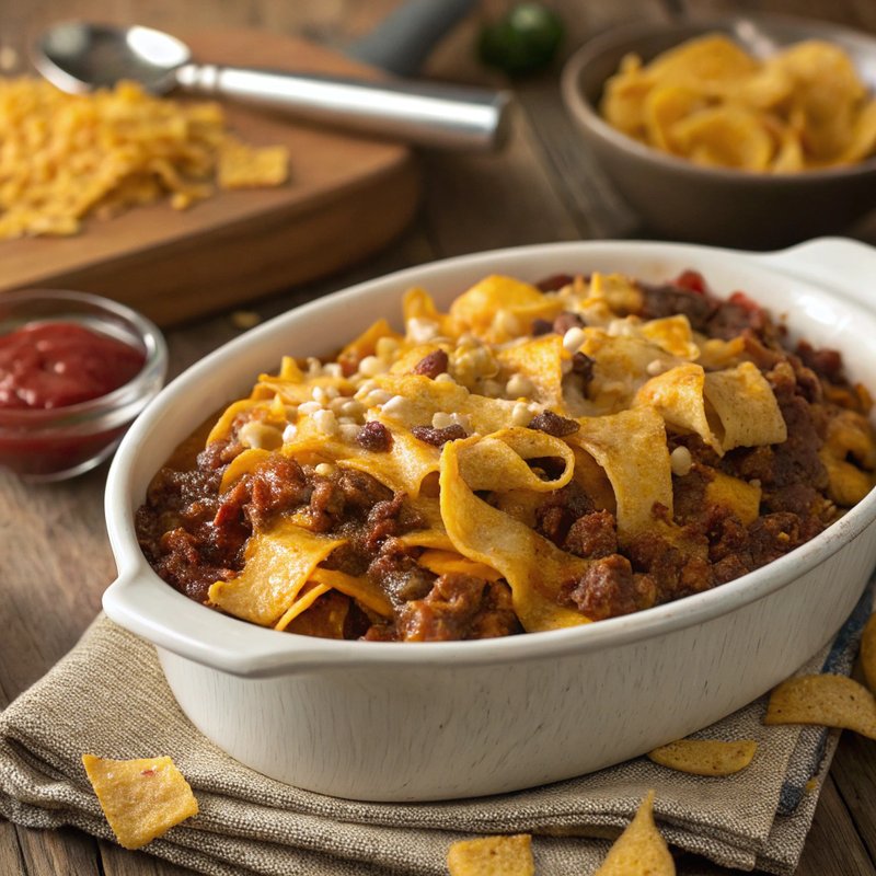 Chili Cheese Frito Mac and Cheese