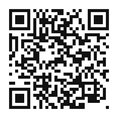 QR code linking to the digital version of Refreshing Apfelschorle