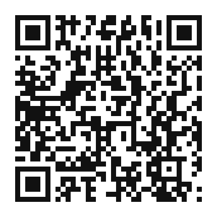 QR code linking to the digital version of Arugula Steak Salad with Blue Cheese