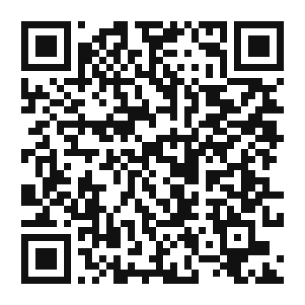 QR code linking to the digital version of Black Eyed Peas with Bacon and Caramelized Onions