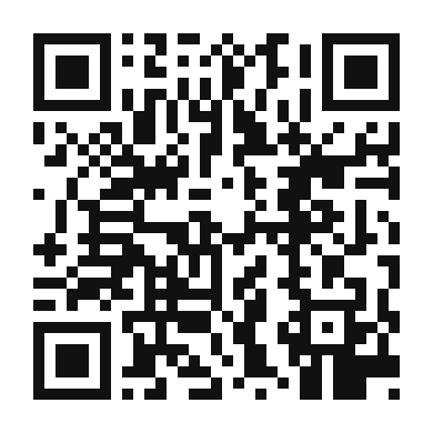QR code linking to the digital version of Decadent Black Forest Cheesecake