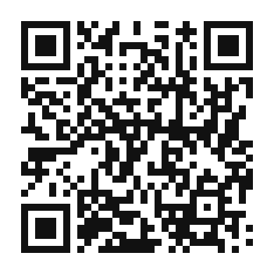QR code linking to the digital version of Delicious Blackberry Turnovers