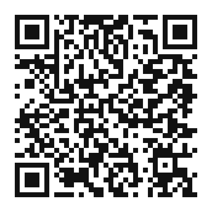 QR code linking to the digital version of Cherry and Hazelnut Clafoutis