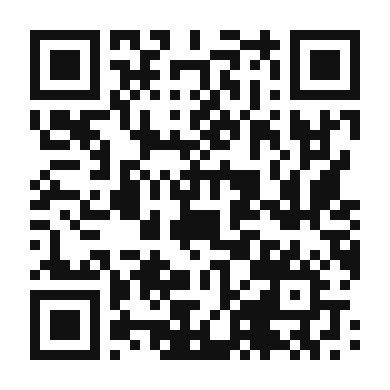 QR code linking to the digital version of Cinnamon Roll Cheesecake