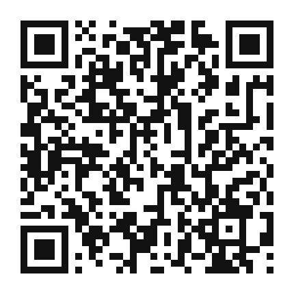 QR code linking to the digital version of Festive Eggnog Cinnamon Roll Milkshake