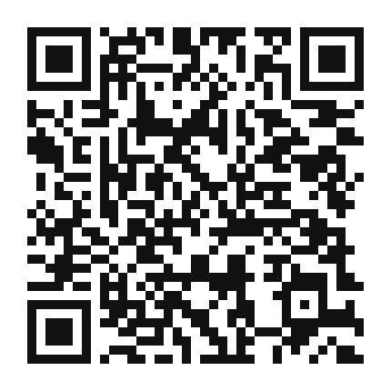 QR code linking to the digital version of Roasted Eggplant and Black Bean Enchiladas