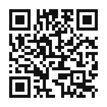 QR code linking to the digital version of Hoormog