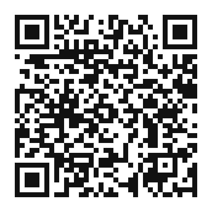 QR code linking to the digital version of Kale Caesar Salad with Tempeh Croutons