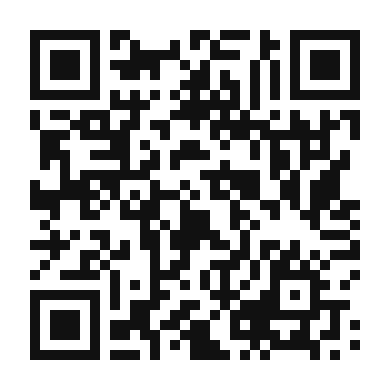 QR code linking to the digital version of Kinneret Caramel Coffee