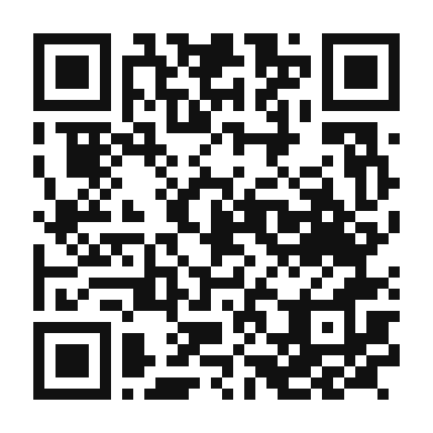 QR code linking to the digital version of Makaronilaatikko