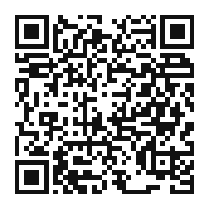 QR code linking to the digital version of Creamy Mushroom and Chicken Alfredo Pasta