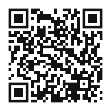 QR code linking to the digital version of Peach and Blackberry Cobbler