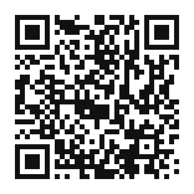 QR code linking to the digital version of Peach and Blueberry Crumble