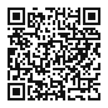 QR code linking to the digital version of Peach and Blueberry Margarita