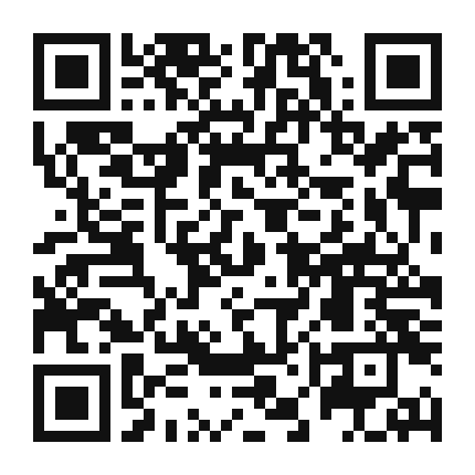 QR code linking to the digital version of Peach and Mango Upside Down Cake