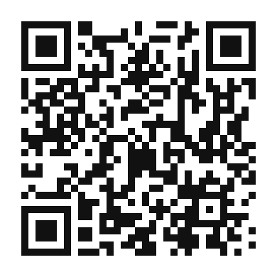 QR code linking to the digital version of Peach and Plum Pancakes