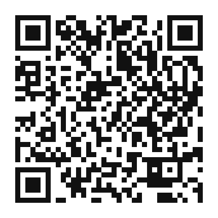 QR code linking to the digital version of Peach and Plum Upside Down Cake