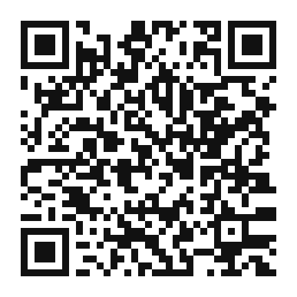 QR code linking to the digital version of Peach and Raspberry Upside Down Cake