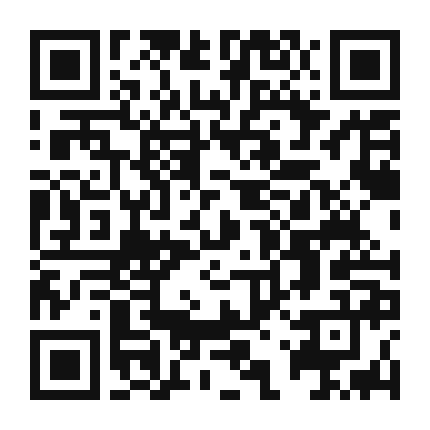 QR code linking to the digital version of Sweet Potato Black Bean Burger