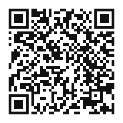 QR code linking to the digital version of Swiss Chard and Fontina Stuffed Chicken