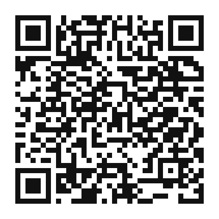 QR code linking to the digital version of Volendam Village Vanilla Coffee